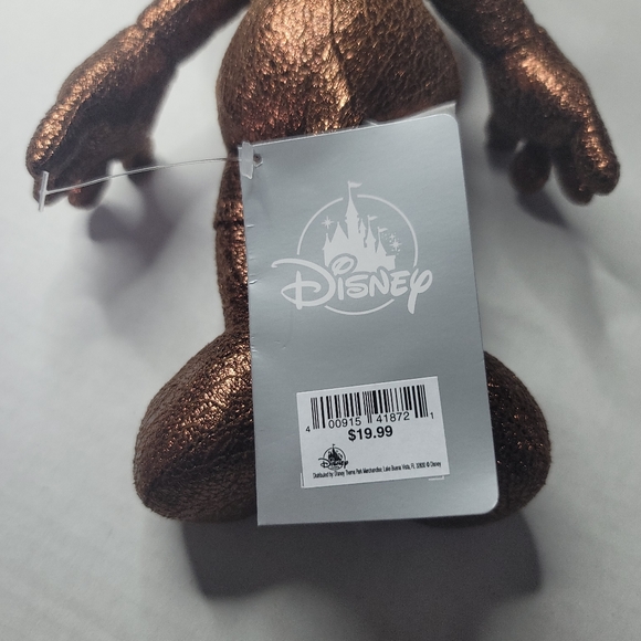 Disney Mickey Mouse 10" Bronze Plush - Picture 4 of 4